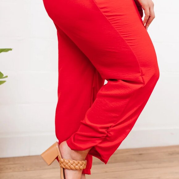 Red Jumpsuit - Picture 3 of 11